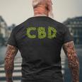 Cbd Bud マリファナ メンズTシャツ バックプリント 高齢者への贈り物