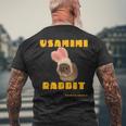 Cute Rabbit メンズTシャツ バックプリント 高齢者への贈り物