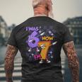Dabbing 67 私は6歳でしたが、今は7歳です。おもしろいバースデーガールキッズ67 メンズTシャツ バックプリント 高齢者への贈り物