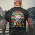 メンズ Daddyhark Doo キュート レトロ メンズ 父の日 ギフト アイデア メンズTシャツ バックプリント 高齢者への贈り物