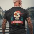 Dia De Los Muertos Piratekull Day Of Dead ギフト 長袖tシャツ メンズTシャツ バックプリント 高齢者への贈り物