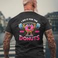 I Do It For Dorut ウエイトリフティング ジム ワークアウト フィットネス エクササイズ メンズTシャツ バックプリント 高齢者への贈り物