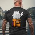 Dreamworks ギャビーのドールハウス Cakey Tasty Treat Time Ghost メンズTシャツ バックプリント 高齢者への贈り物