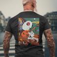 Dutch Interior I 1928 ジョアン・ミロ アートtシャツ メンズTシャツ バックプリント 高齢者への贈り物