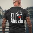 El Abuelo El Padrino Día Del Padre Camiseta Hombre Estampado Espalda Regalos para ancianos