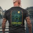 Everglades ナイトパドルシャツ 月光カヌー マングローブ メンズTシャツ バックプリント 高齢者への贈り物