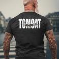 F-14 Tomcat F14 ファイタープレーン メンズTシャツ バックプリント 高齢者への贈り物