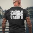 Faith Bibleerses ビンテージ クリスチャン グランジ グラフィック メンズTシャツ バックプリント 高齢者への贈り物