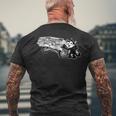 Felix 猫 カートゥーン ローライダー 油圧バウンス チルト カークラブ メンズTシャツ バックプリント 高齢者への贈り物