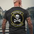 Fighting 84 ジョリー・ロジャース メンズTシャツ バックプリント 高齢者への贈り物