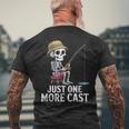keleton Fishing Just More キャスト引用 メンズTシャツ バックプリント 高齢者への贈り物