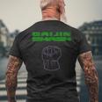 Gaijinmash メンズTシャツ バックプリント 高齢者への贈り物