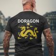 Goldendoragon Good Luck 開運アップ 龍 メンズTシャツ バックプリント 高齢者への贈り物