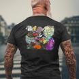 Gustav Mahler シンフォニー クラシカルミュージシャンを導く メンズTシャツ バックプリント 高齢者への贈り物