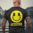 Hardcore Rave Music Raver 90S Edm Dj Rave House-Music Techno メンズTシャツ バックプリント 高齢者への贈り物