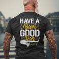 Have A Bari Good Day 面白いバリトンサックス奏者 メンズTシャツ バックプリント 高齢者への贈り物