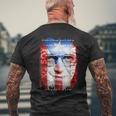 Hector Lavoe Yooy Boricua プエルトリコ国旗 La Borinquena メンズTシャツ バックプリント 高齢者への贈り物