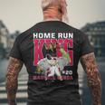 Home Run King Marcell Ozuna Atlanta Mlbpa メンズTシャツ バックプリント 高齢者への贈り物