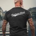 Huntington Beach 長袖tシャツ メンズTシャツ バックプリント 高齢者への贈り物