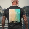 Ishigaki-Island Okinawa メンズTシャツ バックプリント 高齢者への贈り物