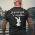 Je Peux Pas J’Ai Lapin Nain T-shirt imprimé au dos Cadeaux pour les vieillards