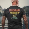 Legendaryince May 1996 メンズTシャツ バックプリント 高齢者への贈り物