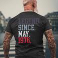 Legendince May 1976 メンズ レディース 1976年5月 メンズTシャツ バックプリント 高齢者への贈り物