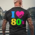 I Love The 80'S 80年代パーティードレスレトロ1980年代テーマ メンズTシャツ バックプリント 高齢者への贈り物