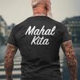Mahal Kita ファニーフィリピーノプライド メンズTシャツ バックプリント 高齢者への贈り物