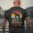 Miglior Papà Minichnauziechnauzer In Miniatura T-shirt da uomo con stampa posteriore Regalos para ancianos