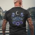 Moth Goblincore Aesthetic Cottagecore Men's T-shirt Back Print Gifts for Old Men
