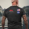 Nasa Jpl The Grand Tourpace Travel Poster メンズTシャツ バックプリント 高齢者への贈り物