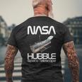 Nasa ハッブル望遠鏡 宇宙探検 メンズTシャツ バックプリント 高齢者への贈り物