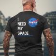 I Need Mypace Nasaケネディスペースセンター Nasaシャツ メンズTシャツ バックプリント 高齢者への贈り物