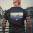 New York Citykyline New York New York City メンズTシャツ バックプリント 高齢者への贈り物