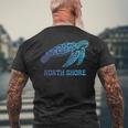 Northhore ハワイ ハワイアン ウミガメ タトゥー トライバルビーチ メンズTシャツ バックプリント 高齢者への贈り物