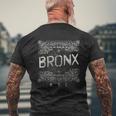 Nyc Bronx バンダナスタイル アンティーク調tシャツ メンズTシャツ バックプリント 高齢者への贈り物