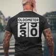 Oldometer 29-30 メンズTシャツ バックプリント 高齢者への贈り物