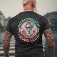 Overstimulated Moms Club Mental Health Skeleton Men's T-shirt Back Print Gifts for Old Men