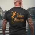 Pacheco Yu Charanga ラテン音楽 サルサ レトロ ヴィンテージ メンズTシャツ バックプリント 高齢者への贈り物