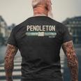 Pendleton Or メンズTシャツ バックプリント 高齢者への贈り物