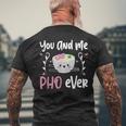 Phoho アジアンヌードル メンズTシャツ バックプリント 高齢者への贈り物