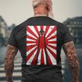 Pilot Plane Airport Air Traffic Controller Risingun Flag メンズTシャツ バックプリント 高齢者への贈り物