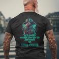 Plaguedoctorcp ファンデーション メンズTシャツ バックプリント 高齢者への贈り物
