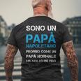 Regalo Papà Napoletano Napoli T-shirt da uomo con stampa posteriore Regalos para ancianos
