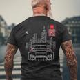 Rhw Citytreet Racing Iconicportcar Gt R 35 Jdm ミームコイン メンズTシャツ バックプリント 高齢者への贈り物
