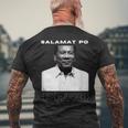 Salamat Po Prrd ありがとう社長ドゥテルテ・ピノイピネー メンズTシャツ バックプリント 高齢者への贈り物