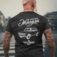 Schiguli Lada 車 ロシア ソ連 メンズTシャツ バックプリント 高齢者への贈り物