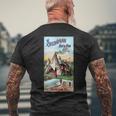 Sheboygan ネイティブアメリカン ウィスコンシン アメリカ 歴史 レトロ メンズTシャツ バックプリント 高齢者への贈り物