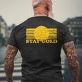 Stay Gold Ponyboy Outsiders 本 映画 小説 レトロ メンズTシャツ バックプリント 高齢者への贈り物